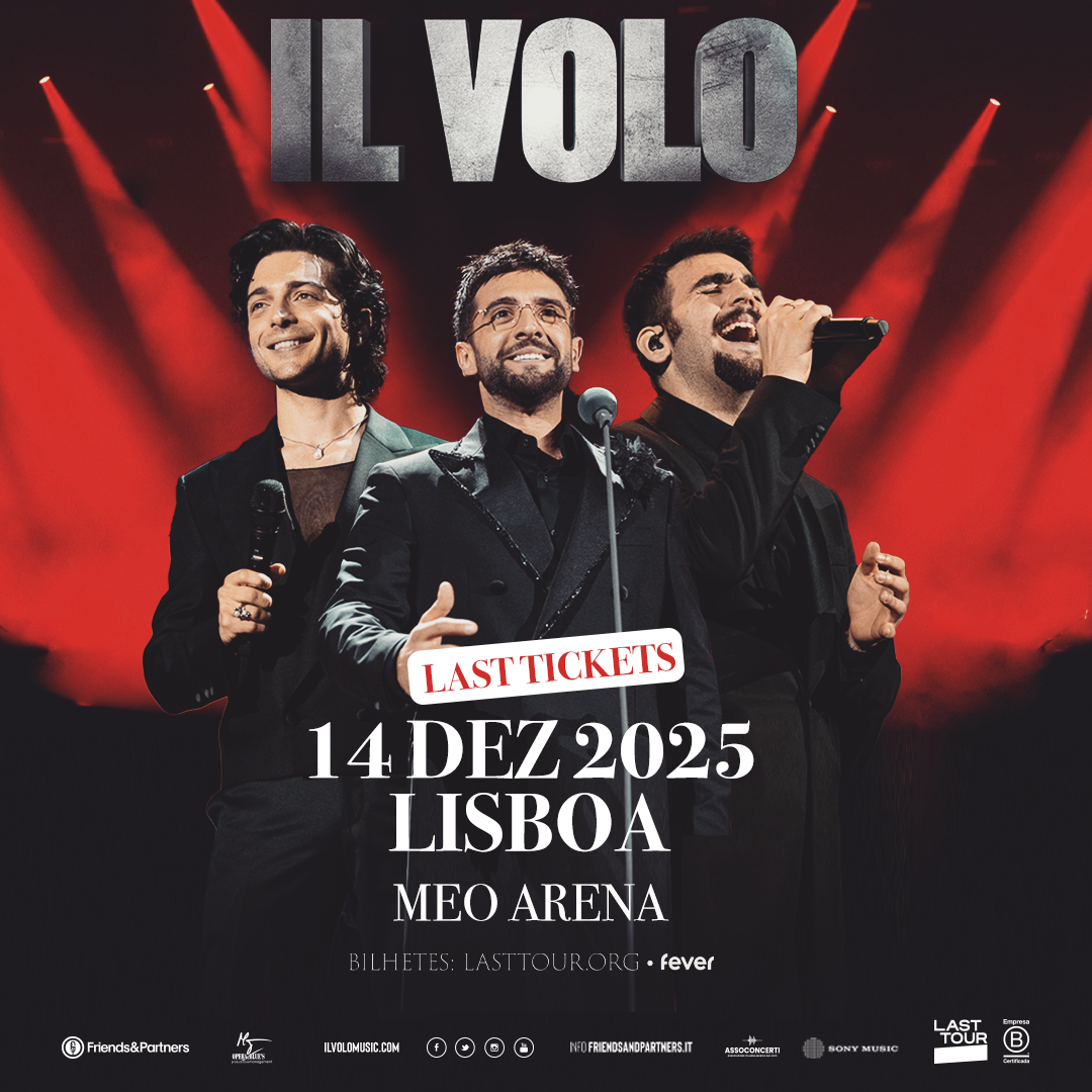 ﻿Il Volo at the Meo Arena, Lisbon 2025