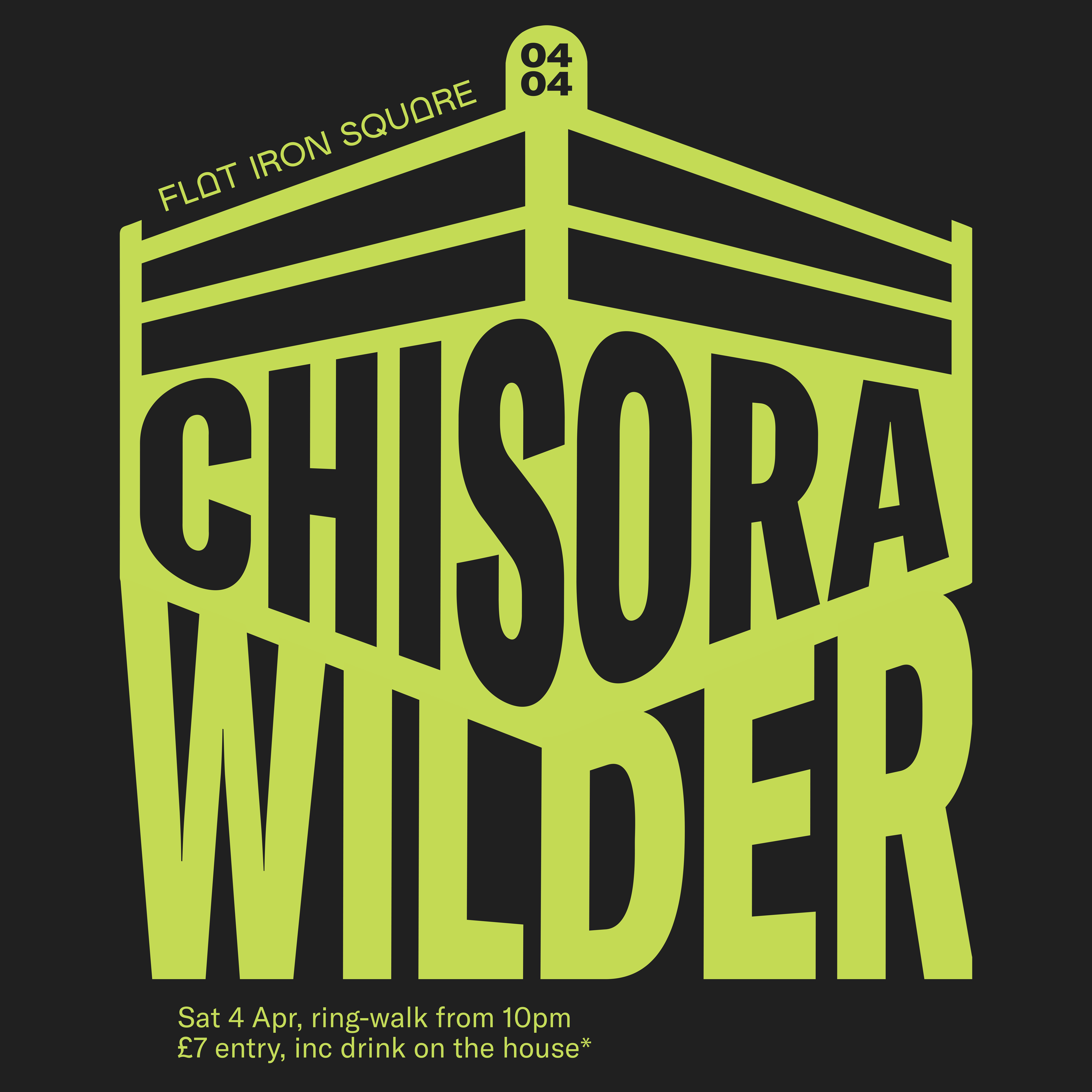 🥊🔥Chisora V Wilder - Live at Flat Iron Square
