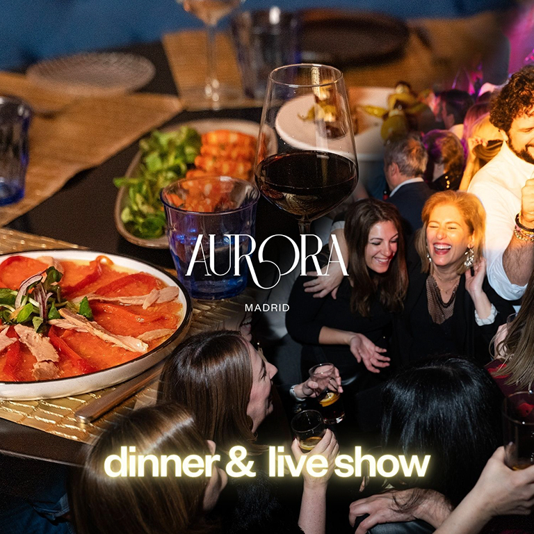 Aurora Live: Cena & Concierto con METROPOP