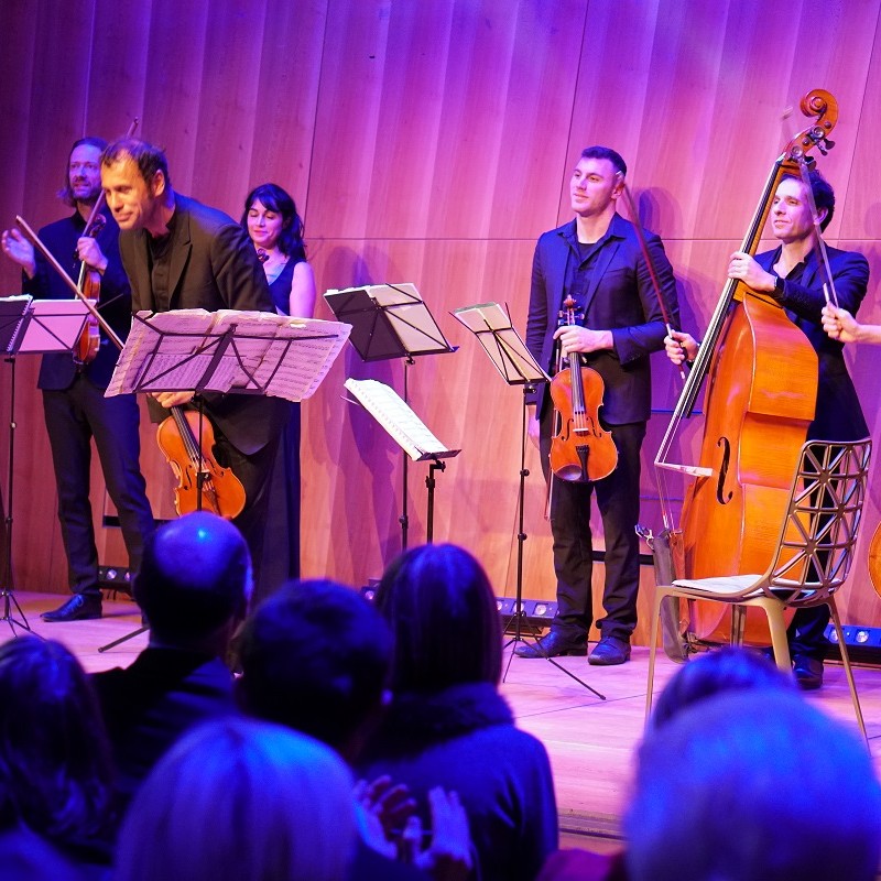 Danse & Prestige Du Violon on the Second Floor of the Eiffel Tower