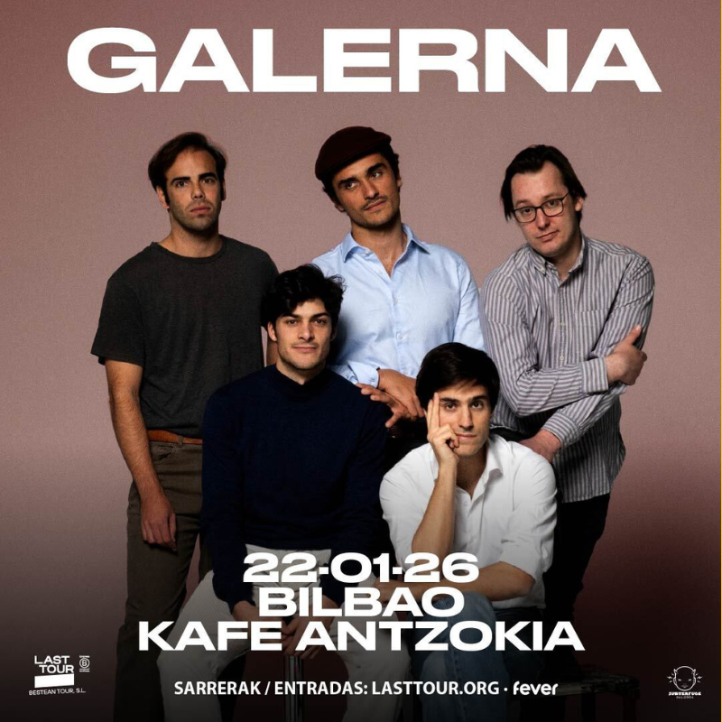 Galerna en Kafe Antzokia, Bilbao 2026