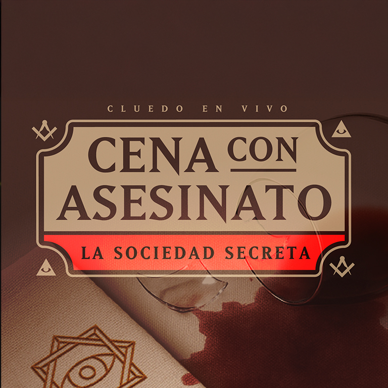 Cena + Cluedo en vivo: la Sociedad Secreta
