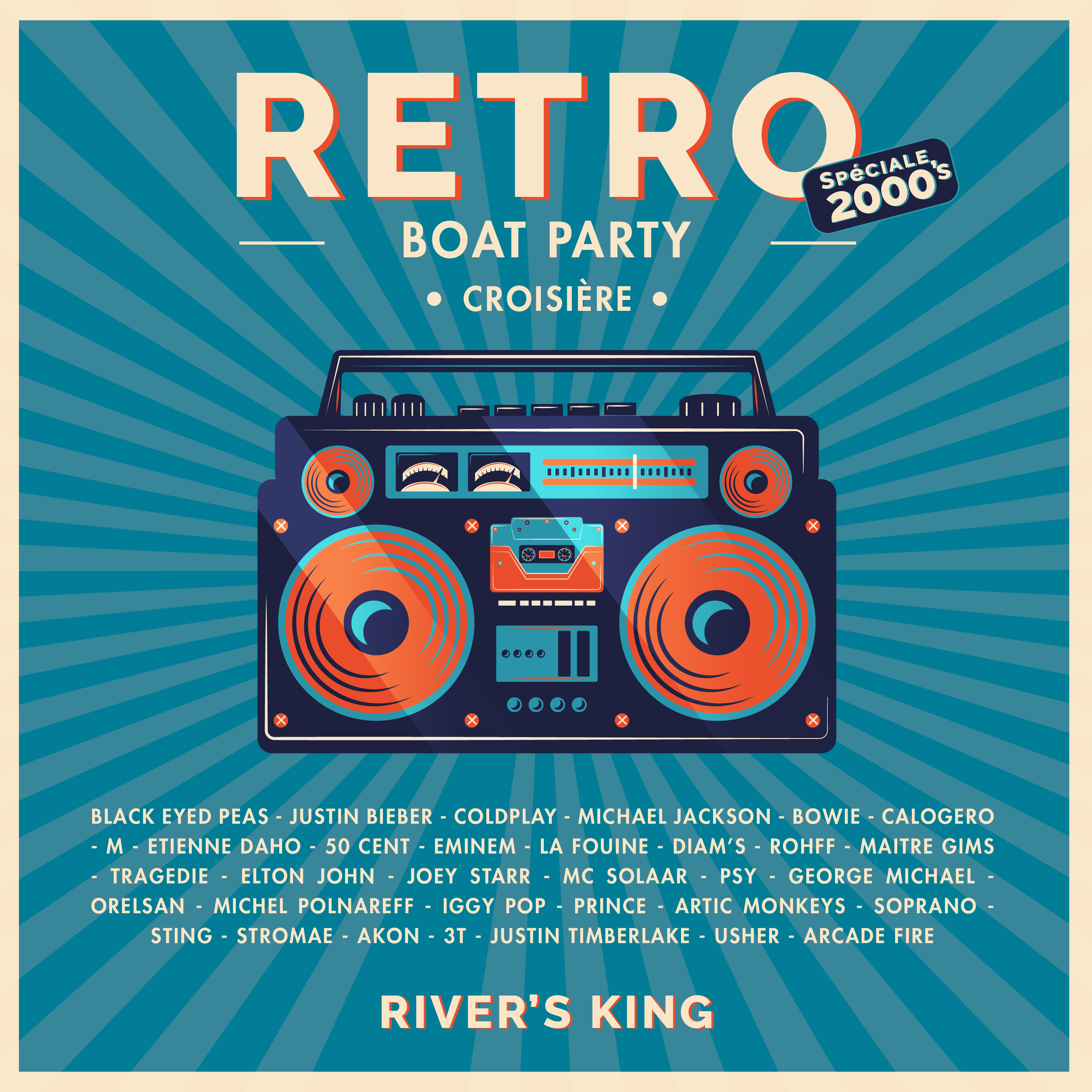 Retro Boat Party - Spécial Année 2000