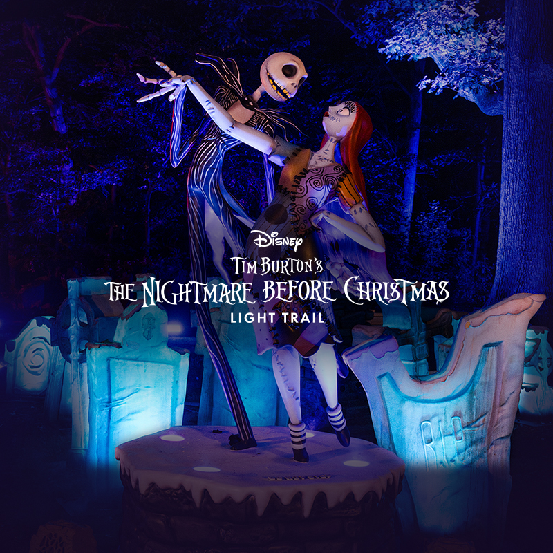 Disney Tim Burton’s The Nightmare Before Christmas Light Trail