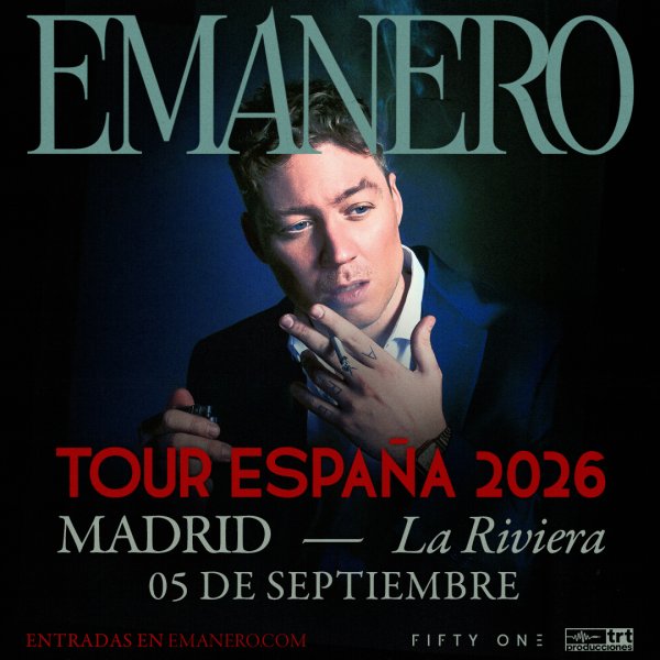 EMANERO TOUR 2026 in Madrid (La Riviera)