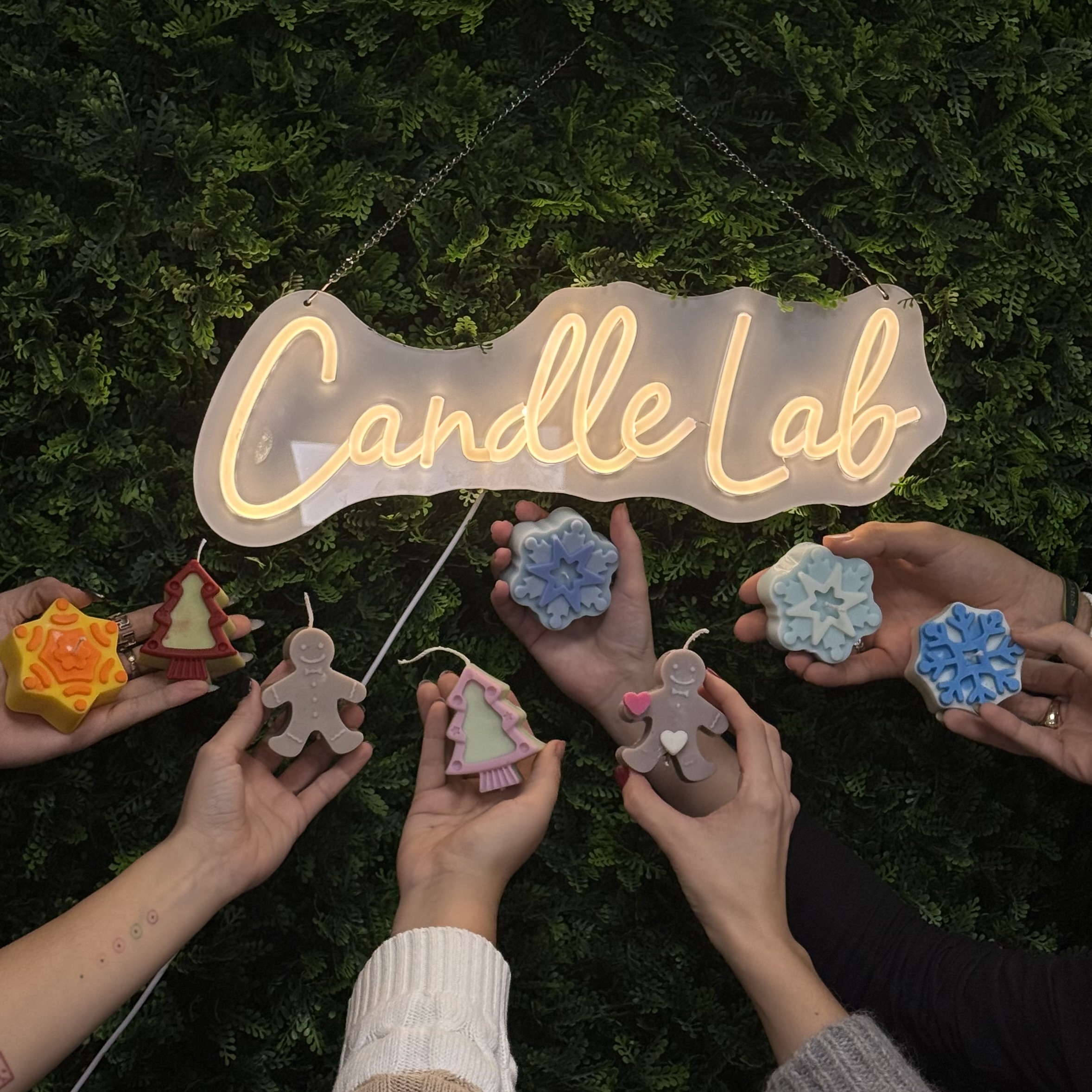 Taller Navideño de velas con desayuno incluido