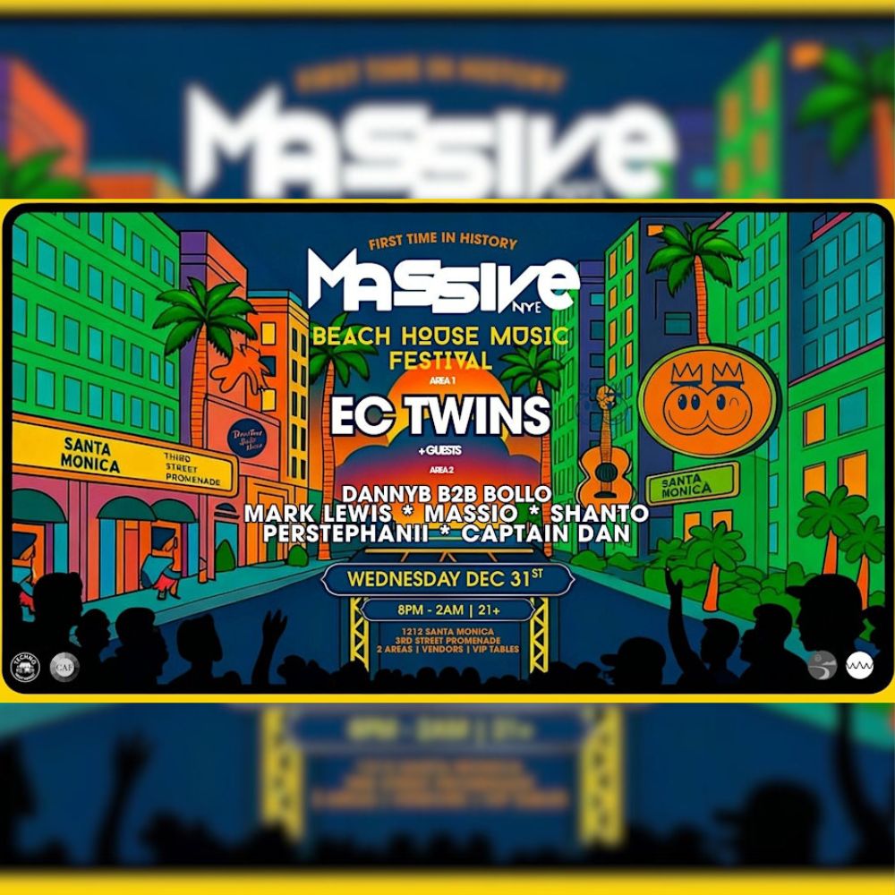 MASSIVE NYE Beach House Music Festival NYE 26