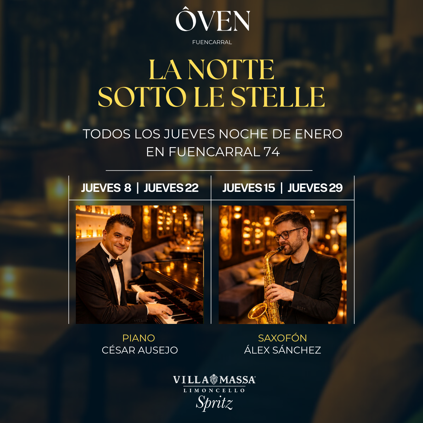 La Notte Sotto le Stelle 🕯️🎹🎷