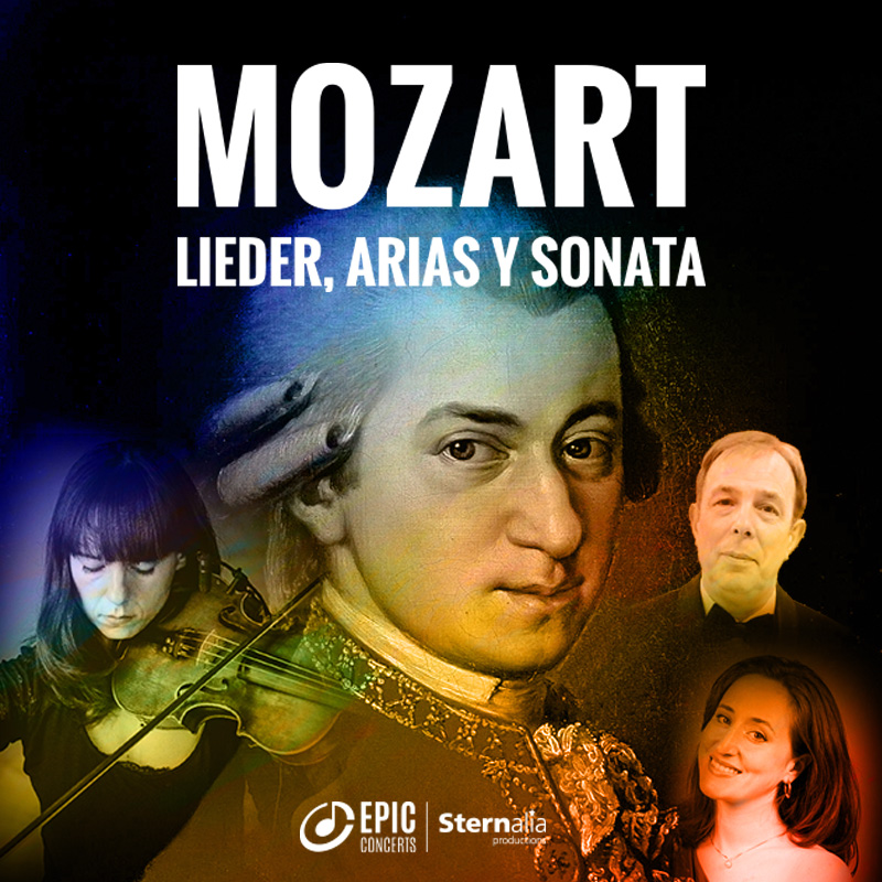Mozart: lieder, arias y sonata