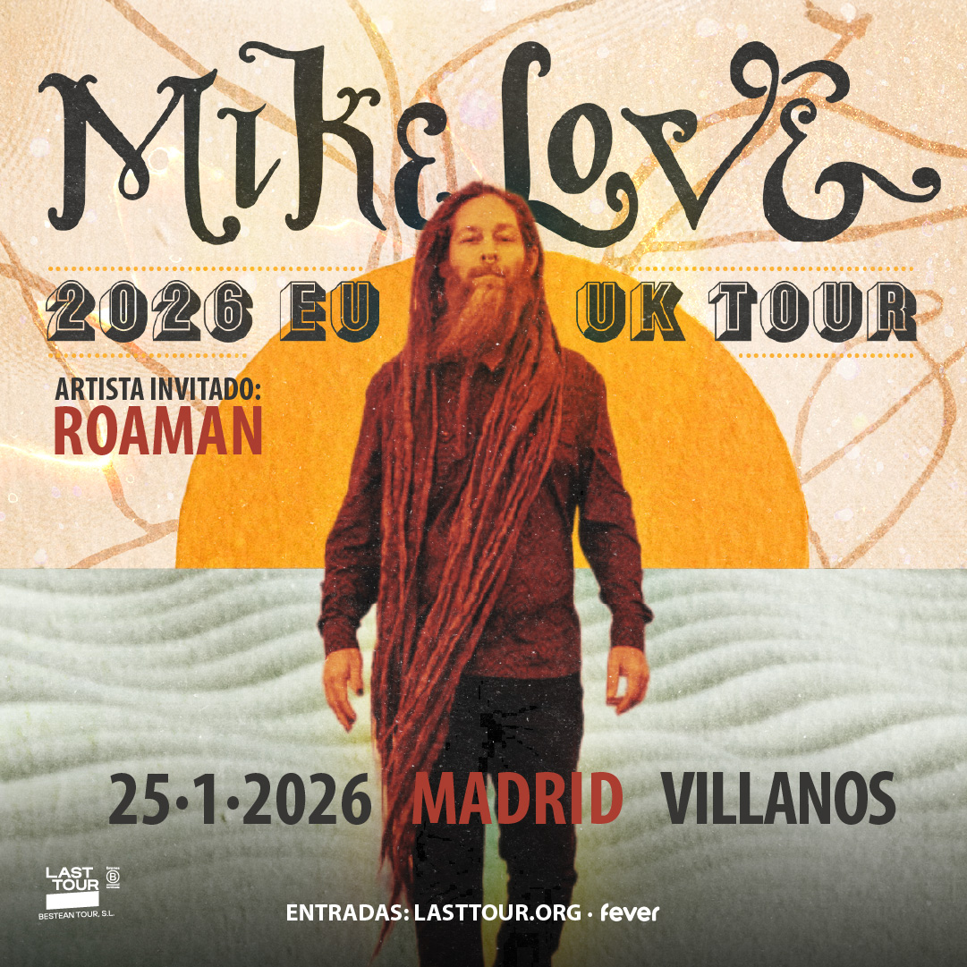 Mike Love at Sala Villanos, Madrid 2026