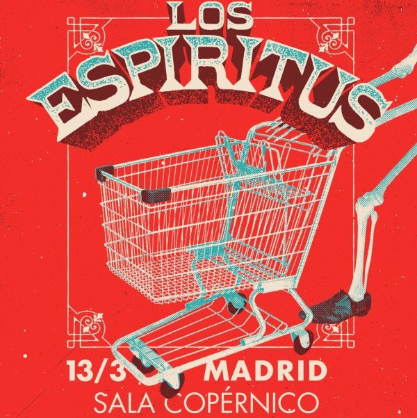 LOS ESPIRITUS en Madrid (Sala Copernico)