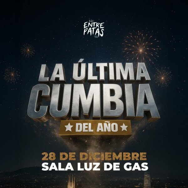 ﻿The last cumbia of the year - Los Entre Patas