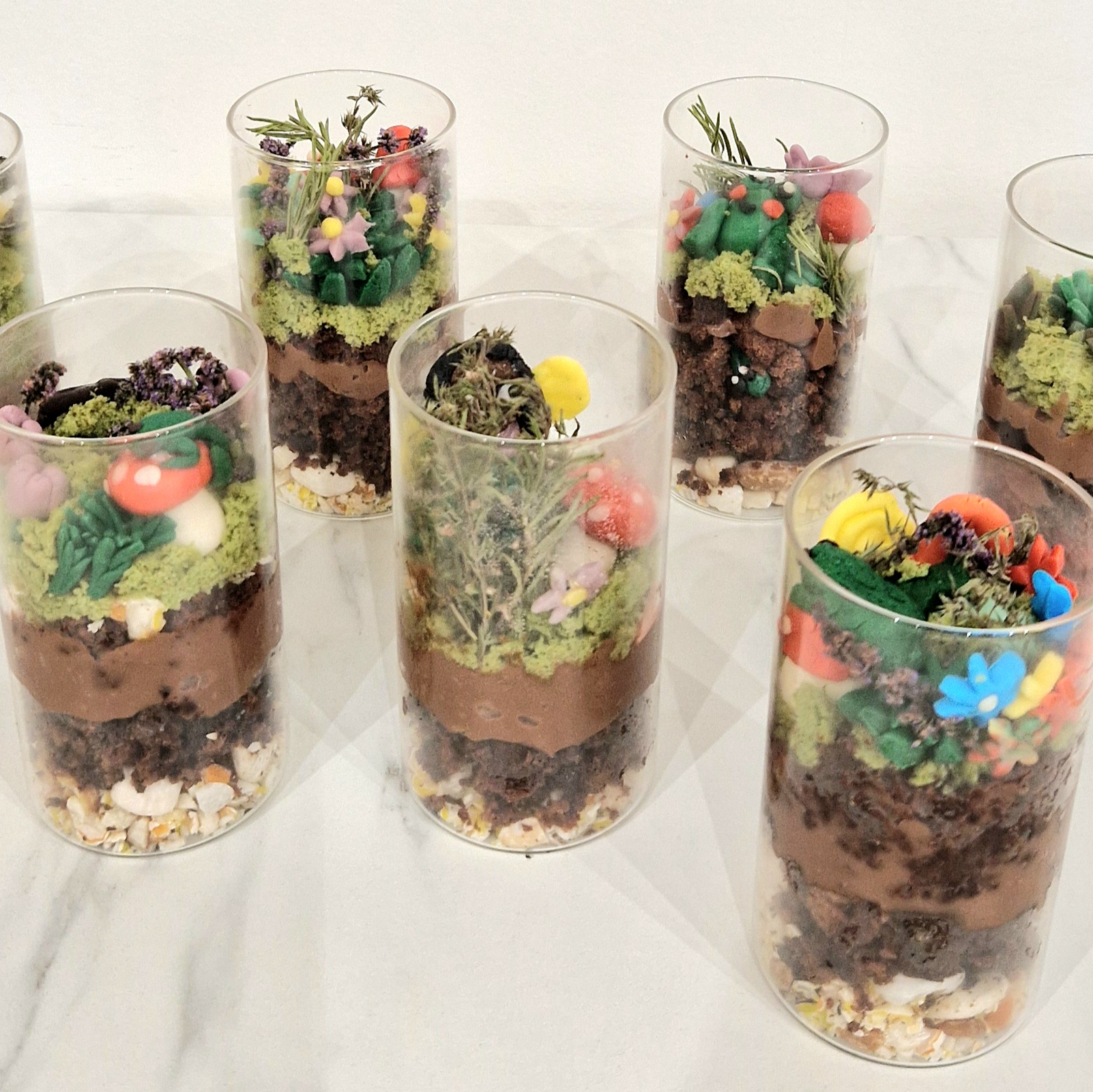 Terrarium comestible