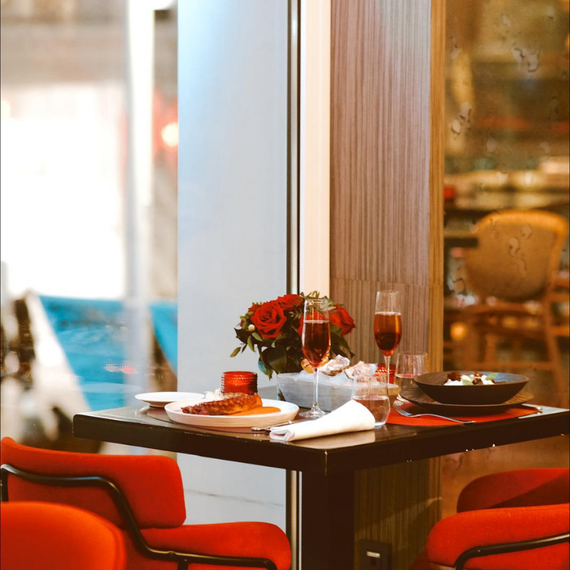 Menú de San Valentín con vistas a la Gran Vía de Madrid en Hyatt Centric Hotel 5*