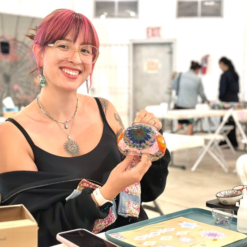 Mosaic Art Classes Gold Coast: Turkish Lamp Workshop