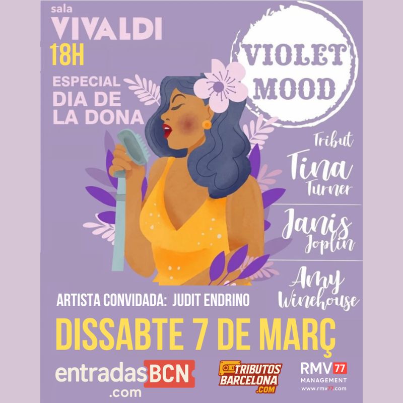 Tributo a Amy Winehouse, Janis Joplin y Tina Turner