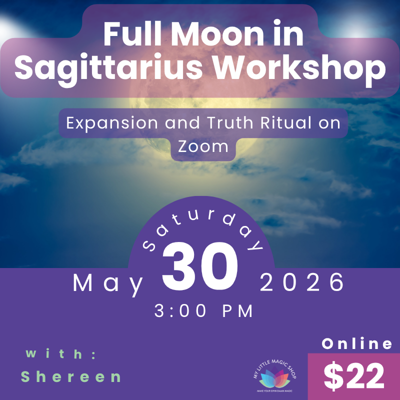 Sagittarius Full Moon Online Workshop