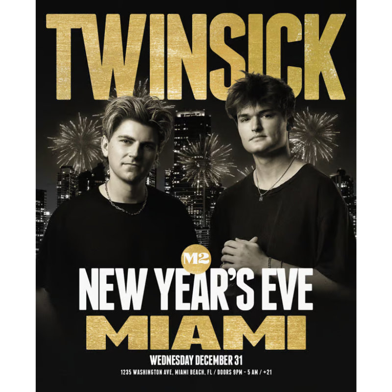M2 Nightclub NYE 26 in Miami