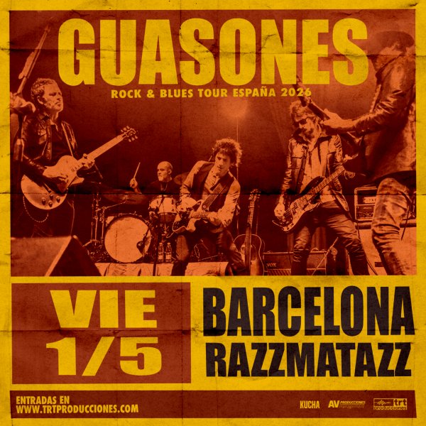 GUASONES en BARCELONA (RAZZMATAZZ)