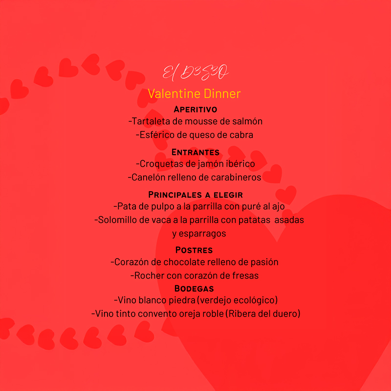 San Valentín en D3S3O
