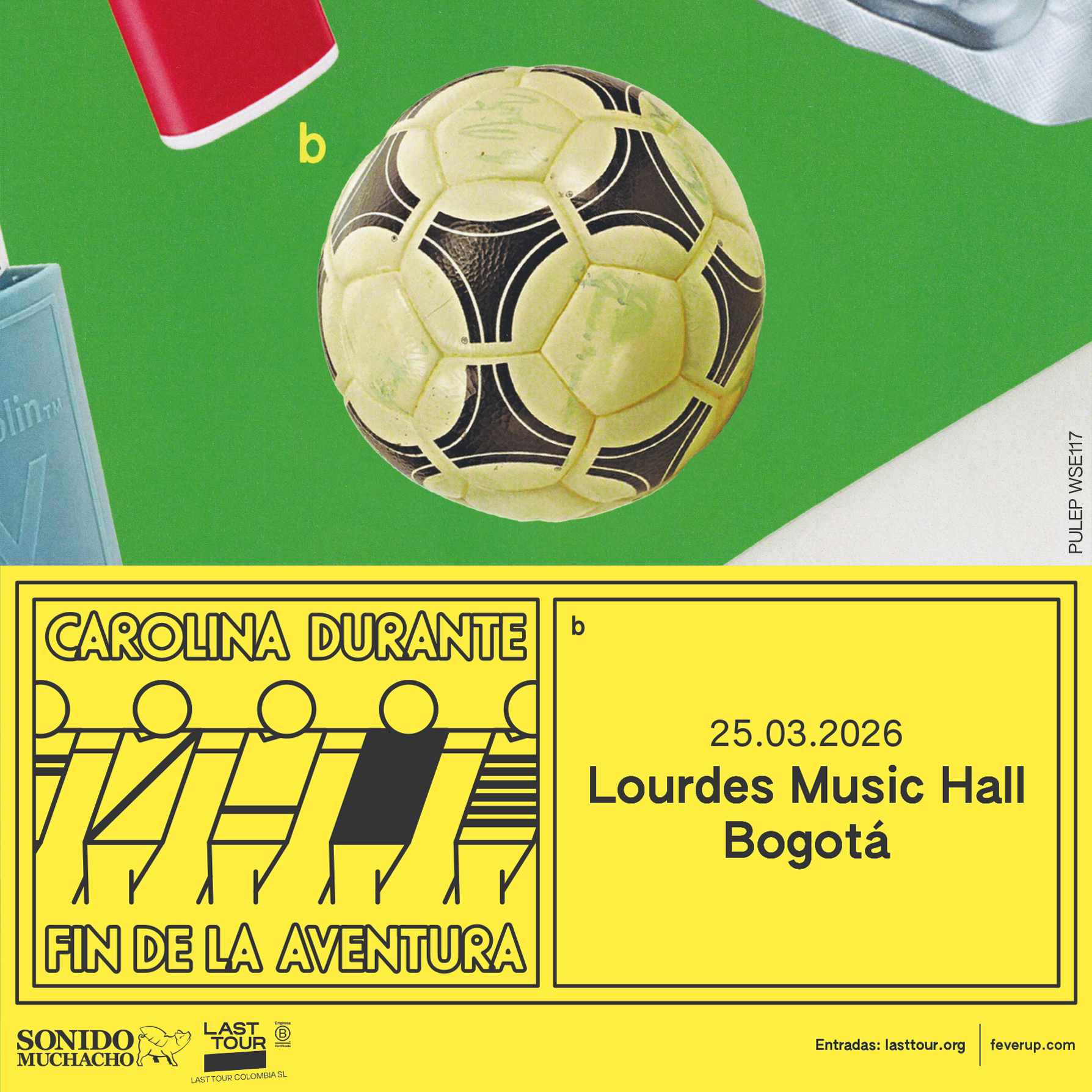 CAROLINA DURANTE en Lourdes Music Hall, Bogotá 2026