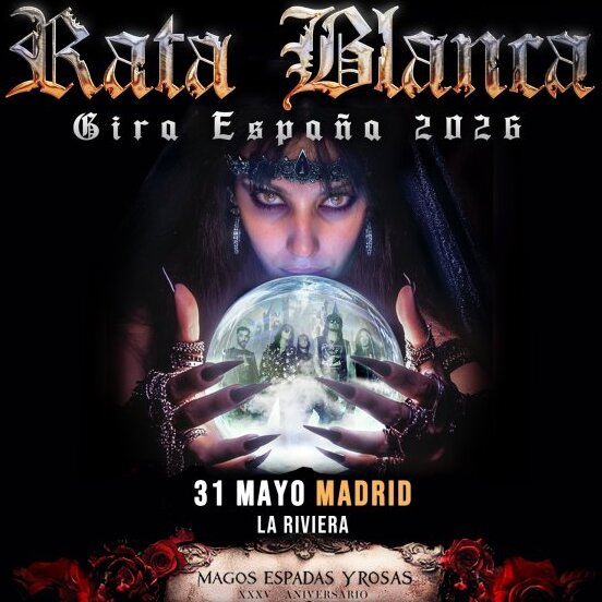 RATA BLANCA en Madrid (La Riviera)