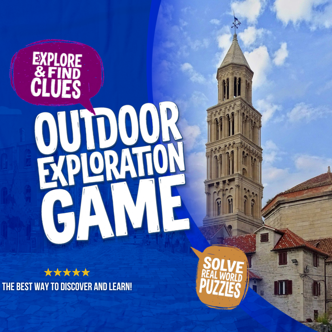 Landmarks of Split Outdoor Exploration Game