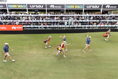 Front-row views on 18
