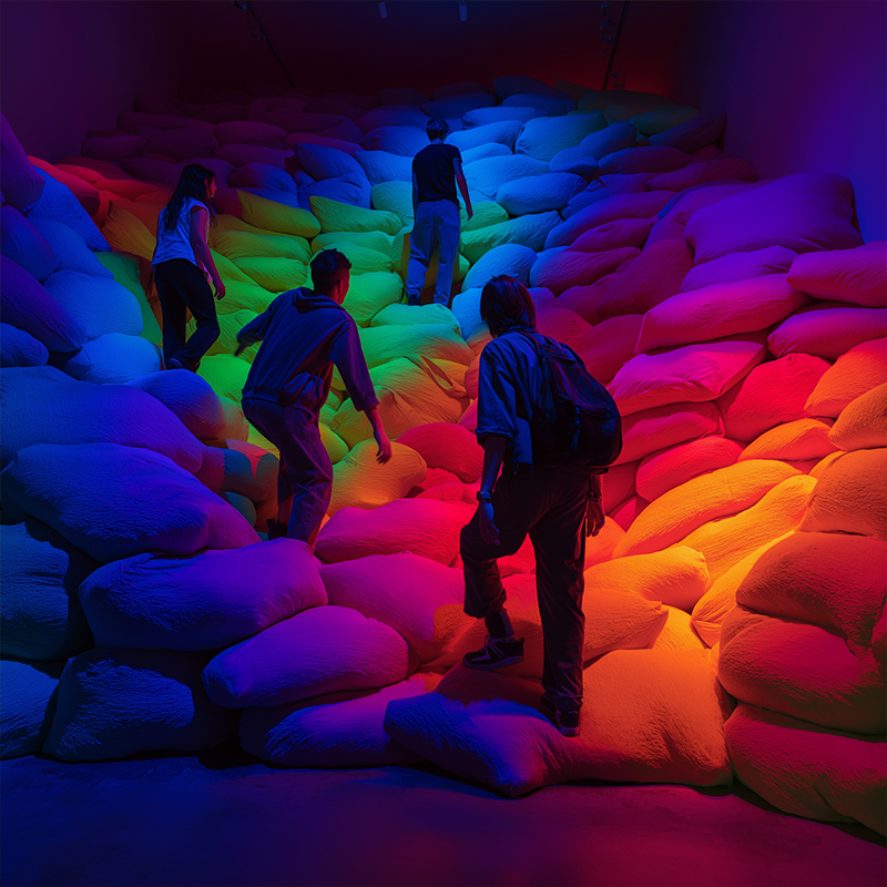 The Dream Rooms : une expérience onirique à travers plusieurs univers de piscines à balles - Liste d'attente