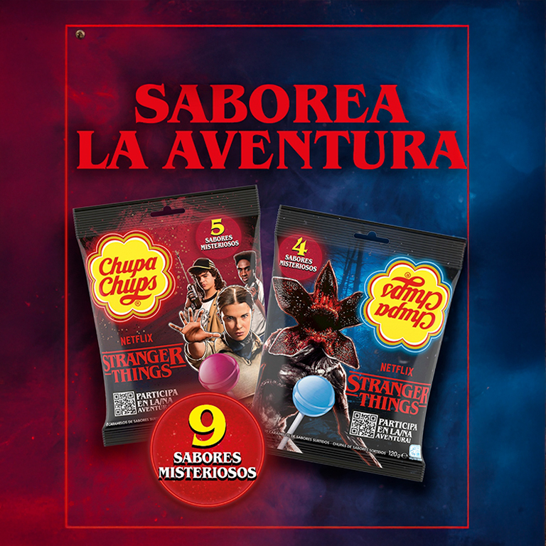 Chupa Chups x Stranger Things: taste the adventure! - Calle Princesa 22-24 Chupa Chups x Stranger Things: taste the adventure!