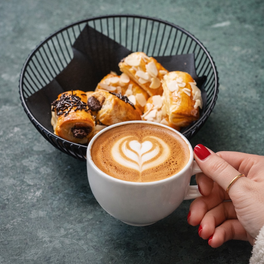 Coffee and Pastries at Ella Sky Bar