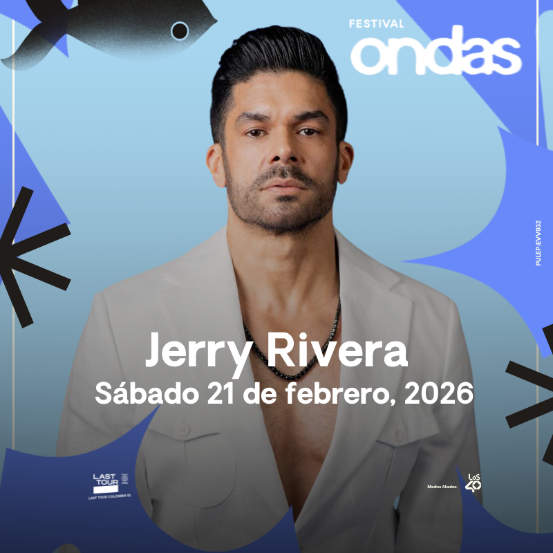 Jerry Rivera – Festival Ondas Bogotá 2026