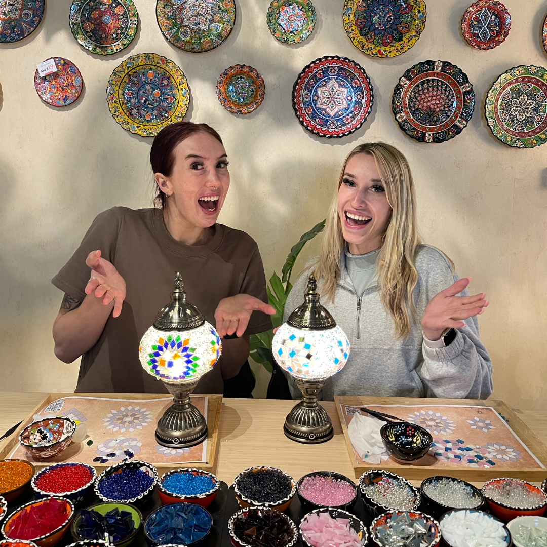 Mosaic Lamp Workshop in Albany – Create Your Own Turkish Lamp