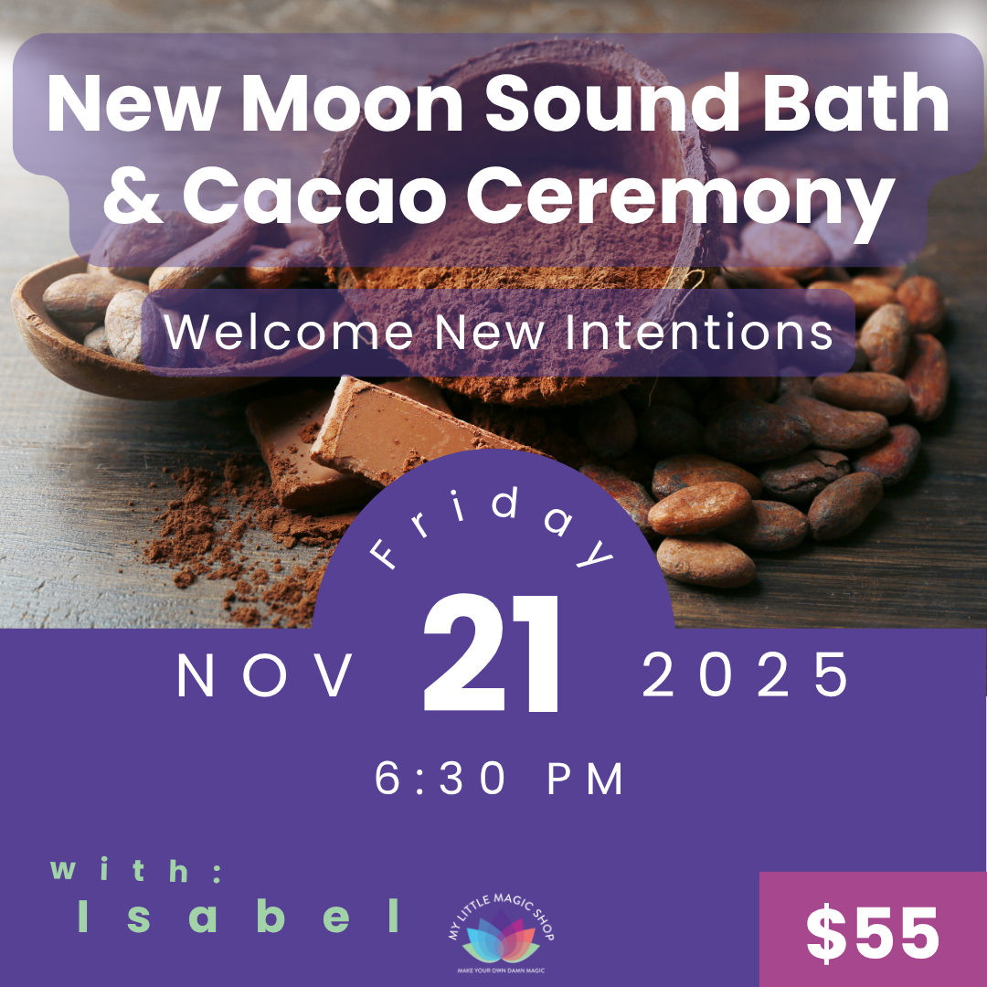 Scorpio New Moon Cacao Ceremony with Isabel Varela