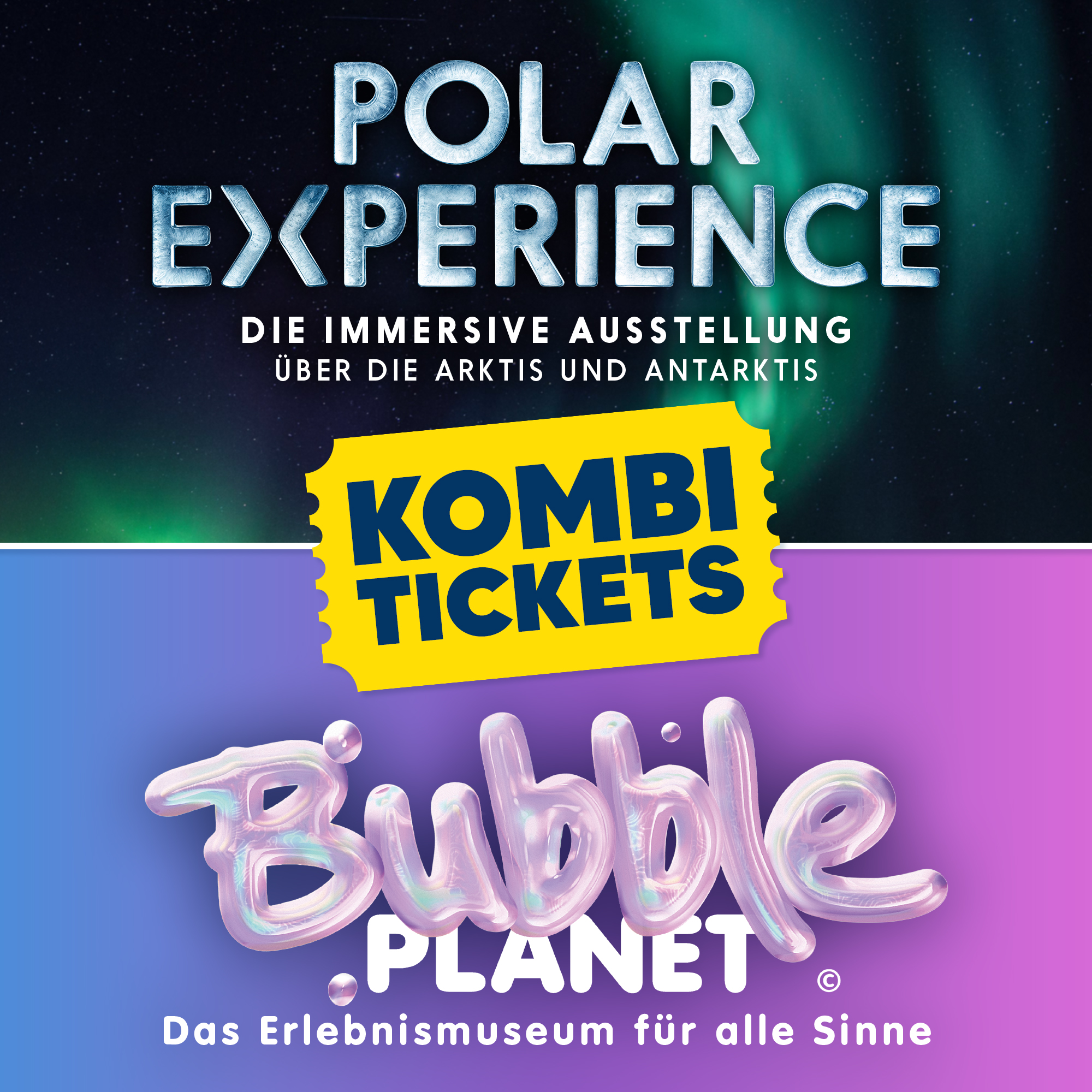 Bundle - Bubble Planet & Polar Experience