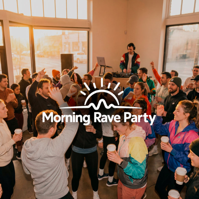 Morning Rave Party : une expérience au lever du soleil, café à la main