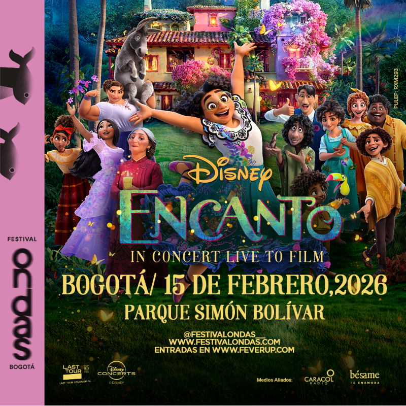 Encanto de Disney en Concierto - Festival Ondas Bogotá 2026