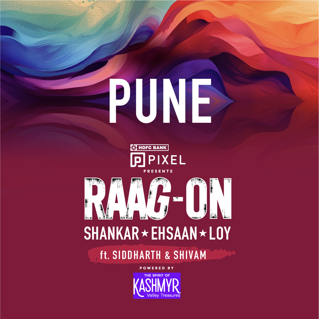 Raag-on Tour | Shankar-Ehsaan-Loy Live in Pune