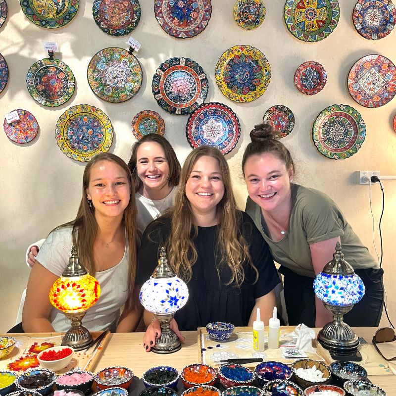 Mosaic Art Classes Idaho Falls: Turkish Lamp Workshop