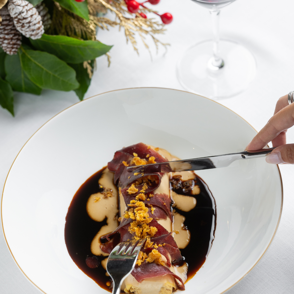 Comida de San Esteban en El Palace Barcelona