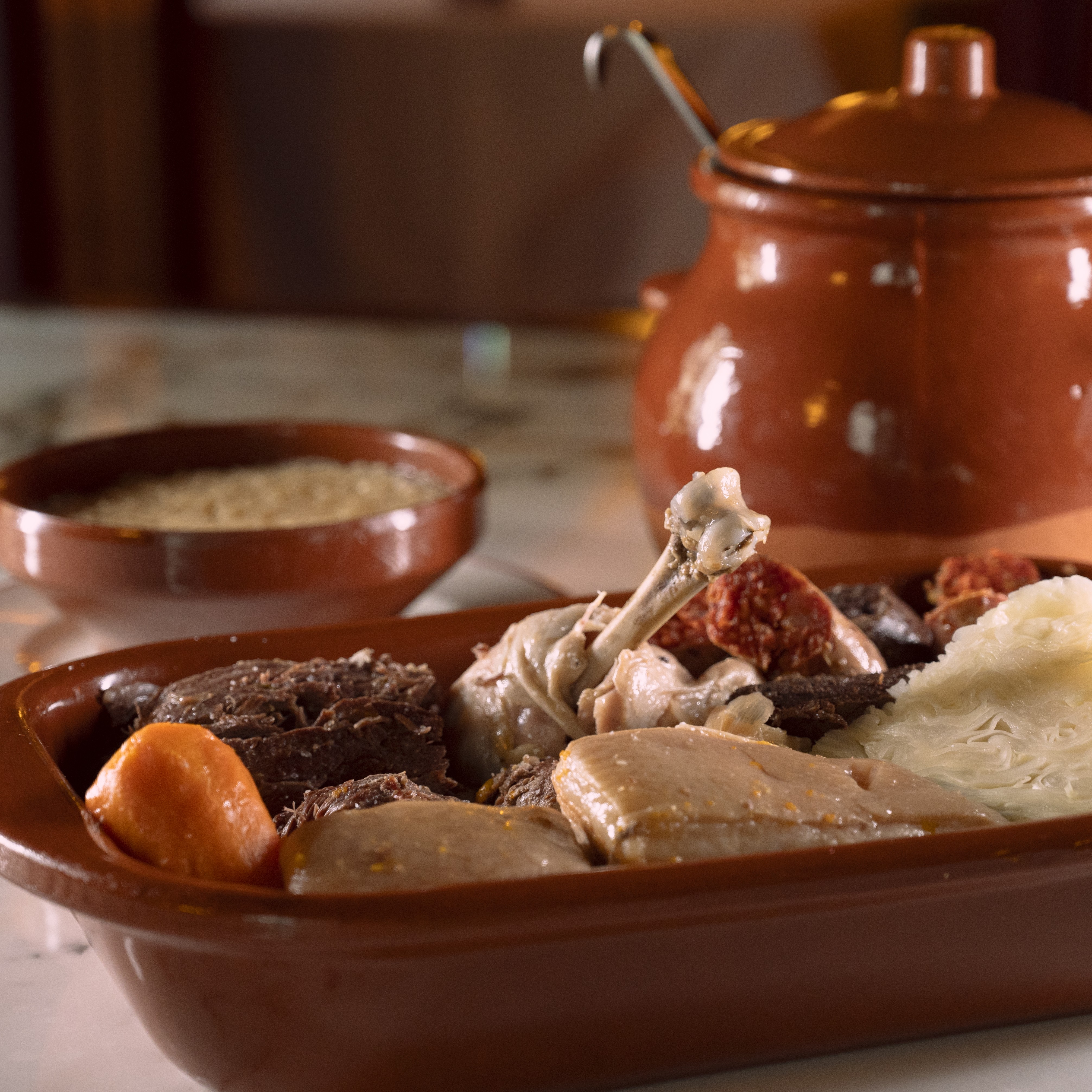 Menú de cocido en Preciados33