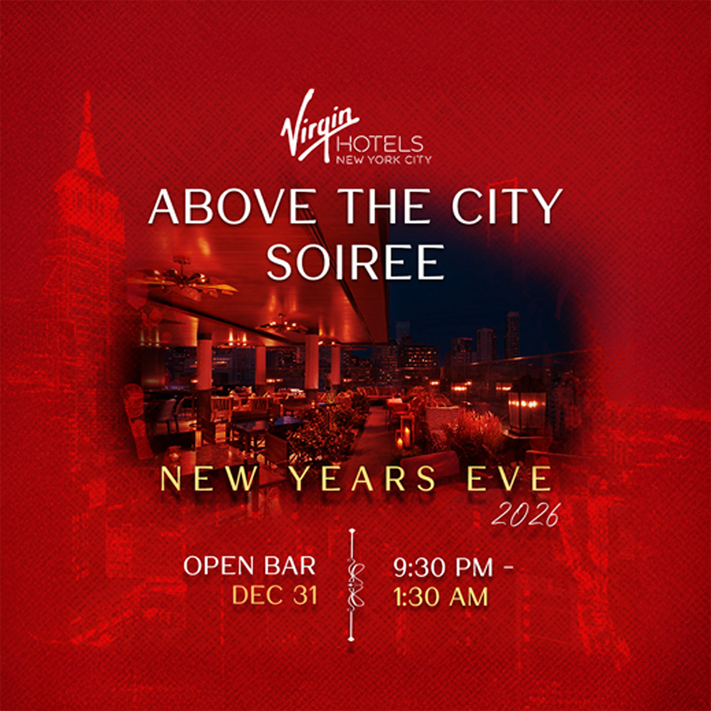 Virgin Hotel NYE: Above The City Soiree