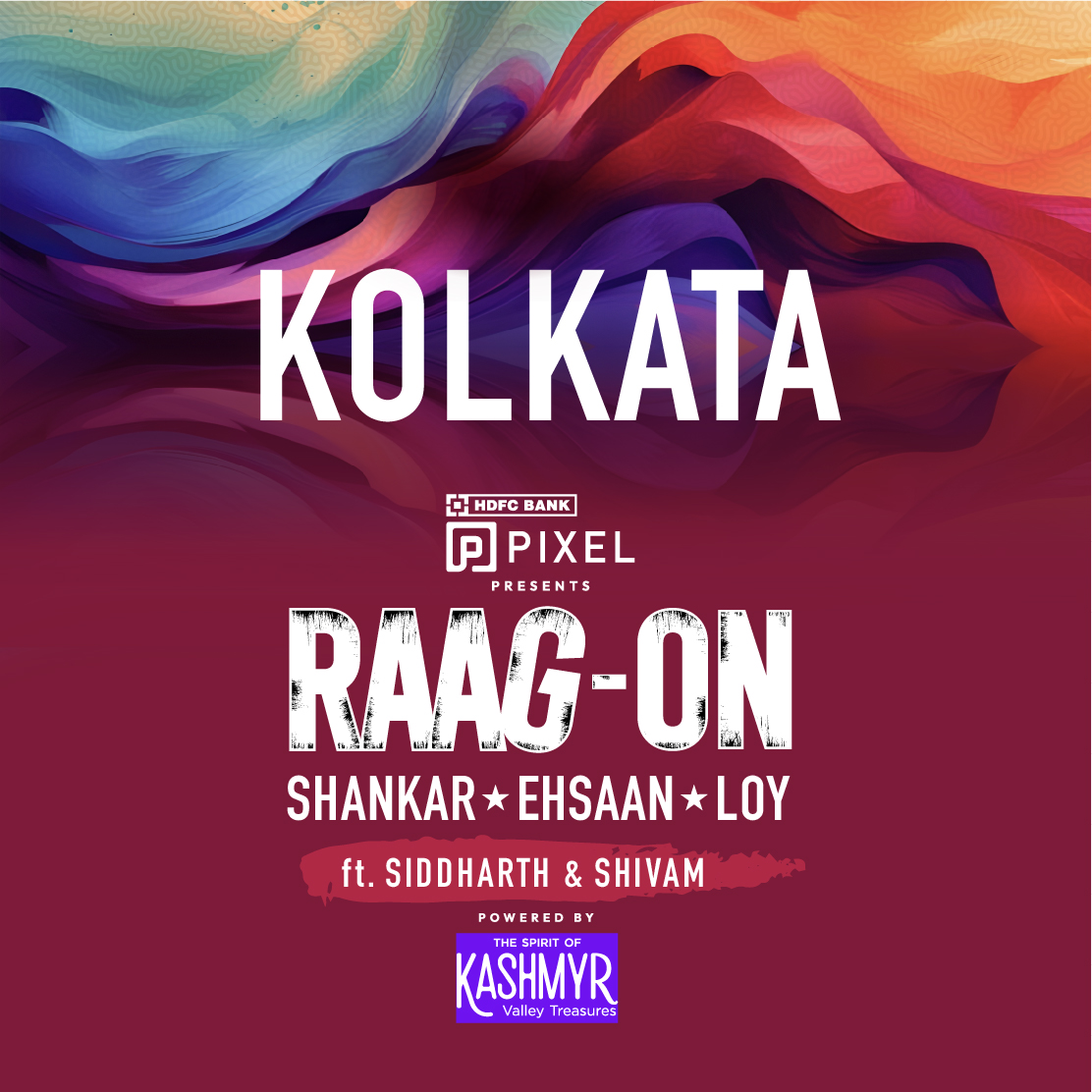 Raag-on Tour | Shankar-Ehsaan-Loy Live in Kolkata