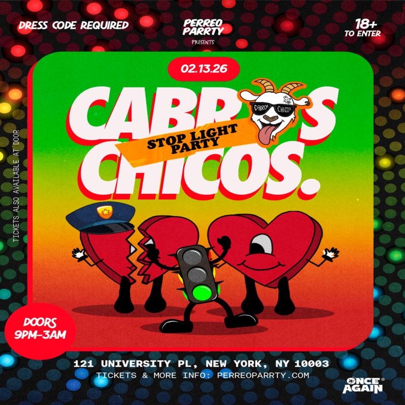 Cabros Chicos Stop Light Parrty