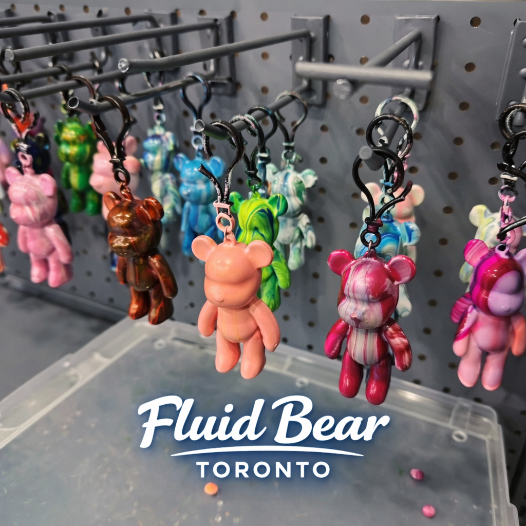 Fluid Bear Art Experience – Create a Drip Paint Teddy in Toronto