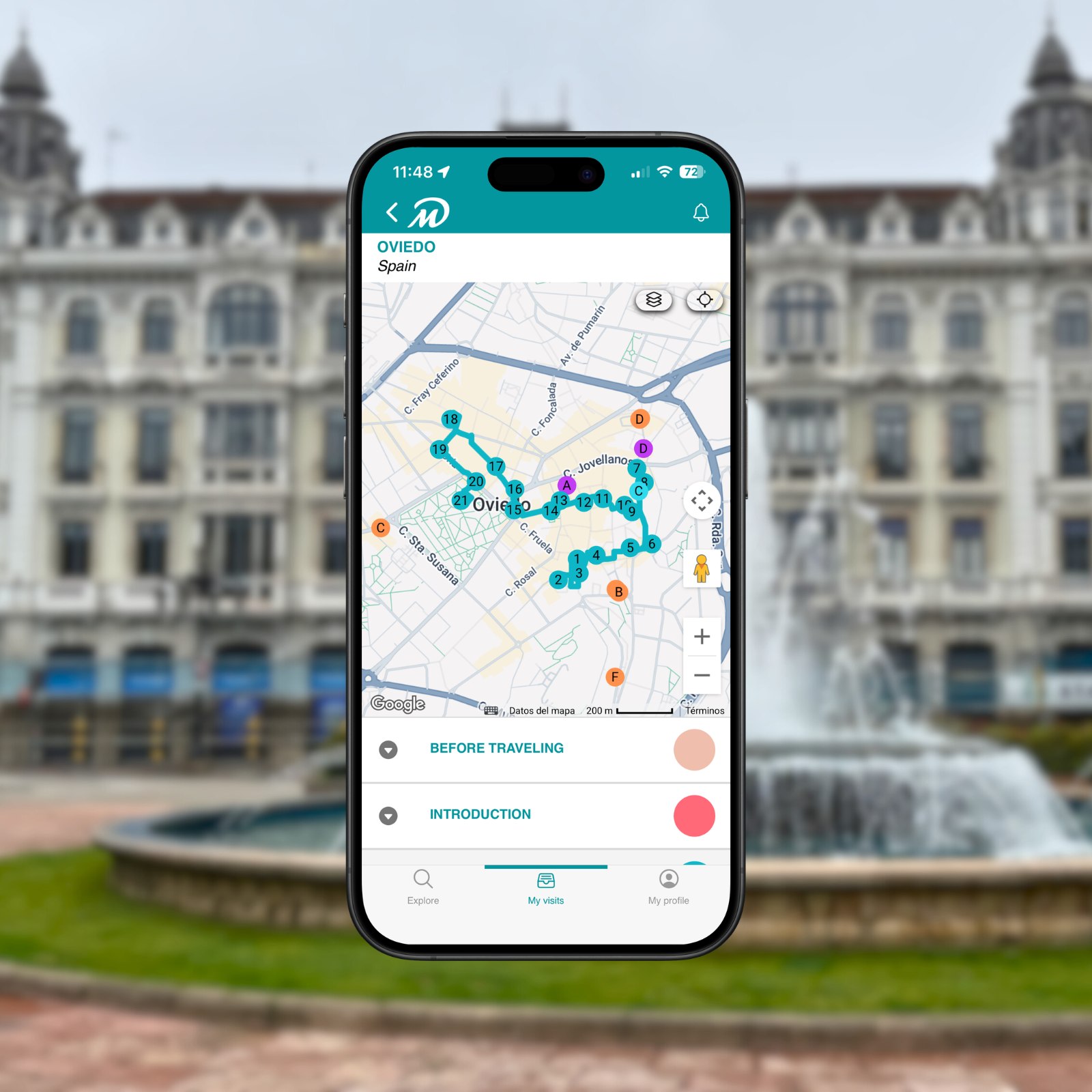 TOP Oviedo: Visita Guiada con tu móvil
