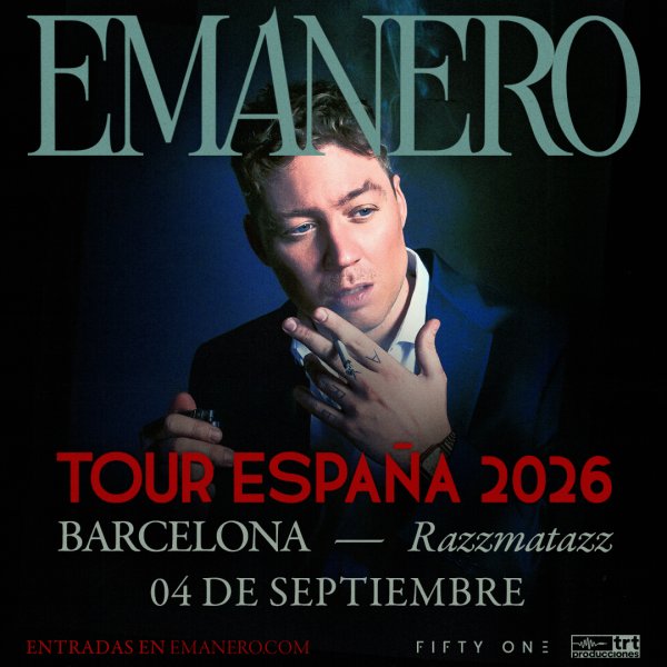 EMANERO TOUR 2026 in Barcelona (Razzmatazz)
