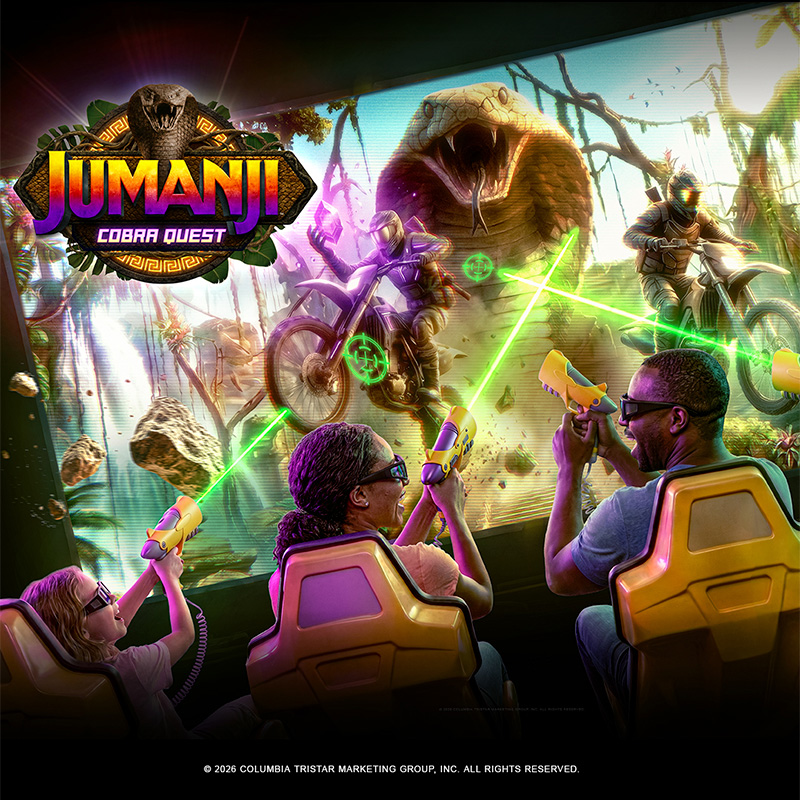 Standard Admission + Jumanji Cobra Quest