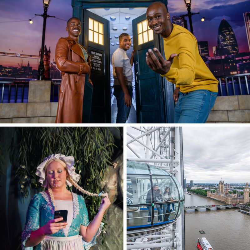 Shrek's Adventure, London Eye & Madame Tussauds