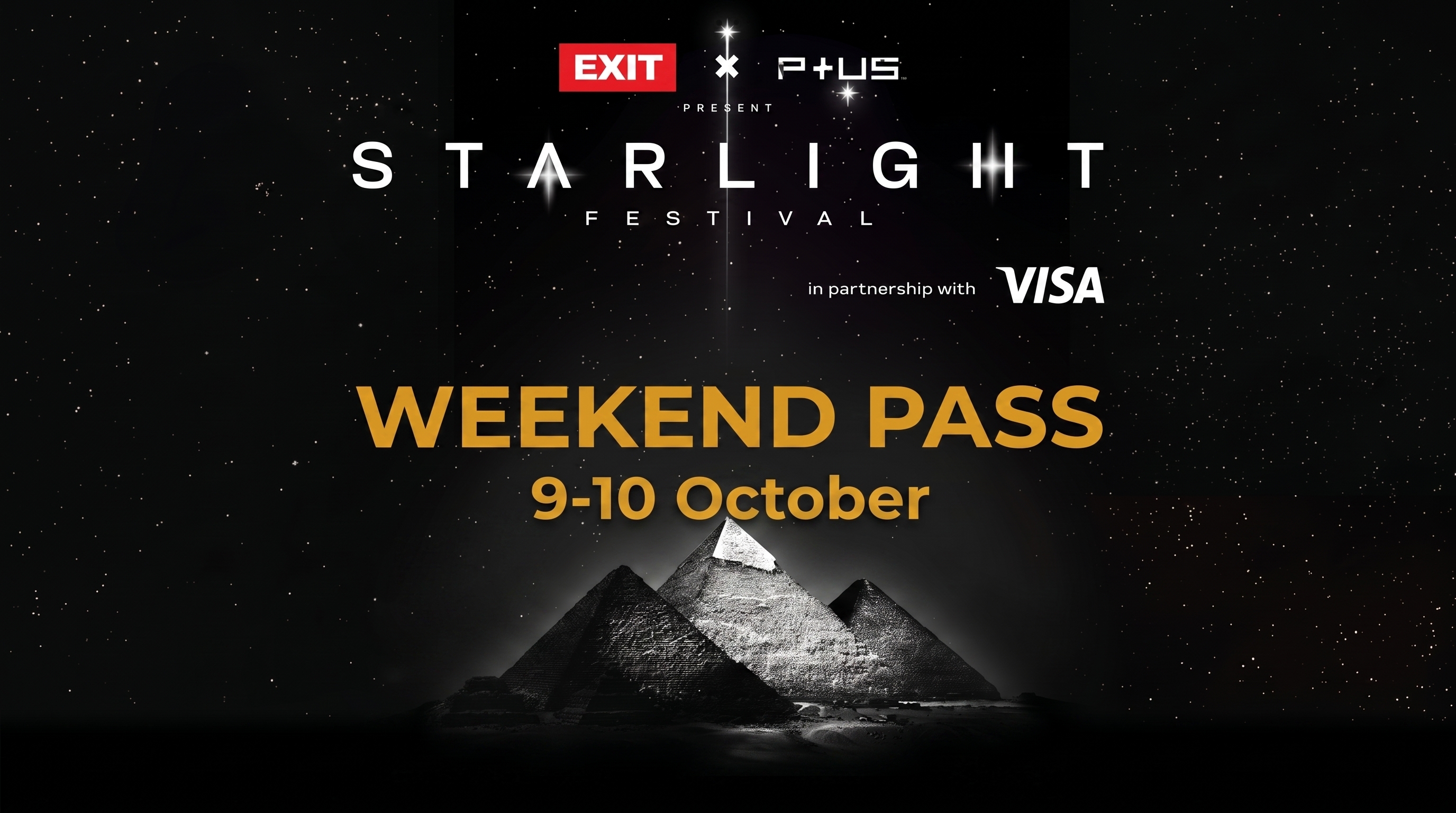 Weekend Pass · 9–10 October
